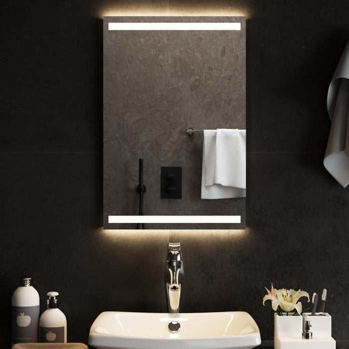 Specchio da Bagno con Luci LED 40x60 cm 3154061