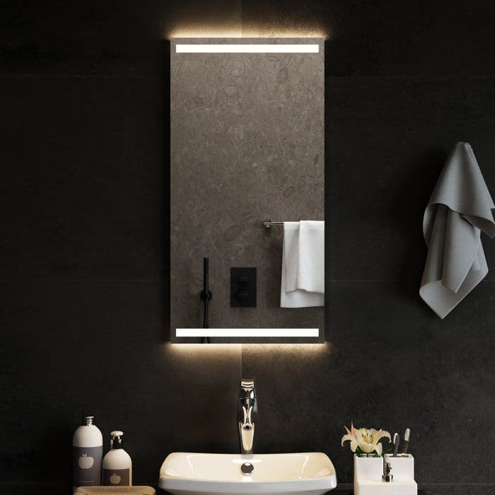 Specchio da Bagno con Luci LED-Specchio per Bagno 40x80 cm 178702