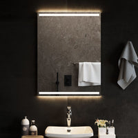 Specchio da Bagno con Luci LED 60x80 cm 3154066