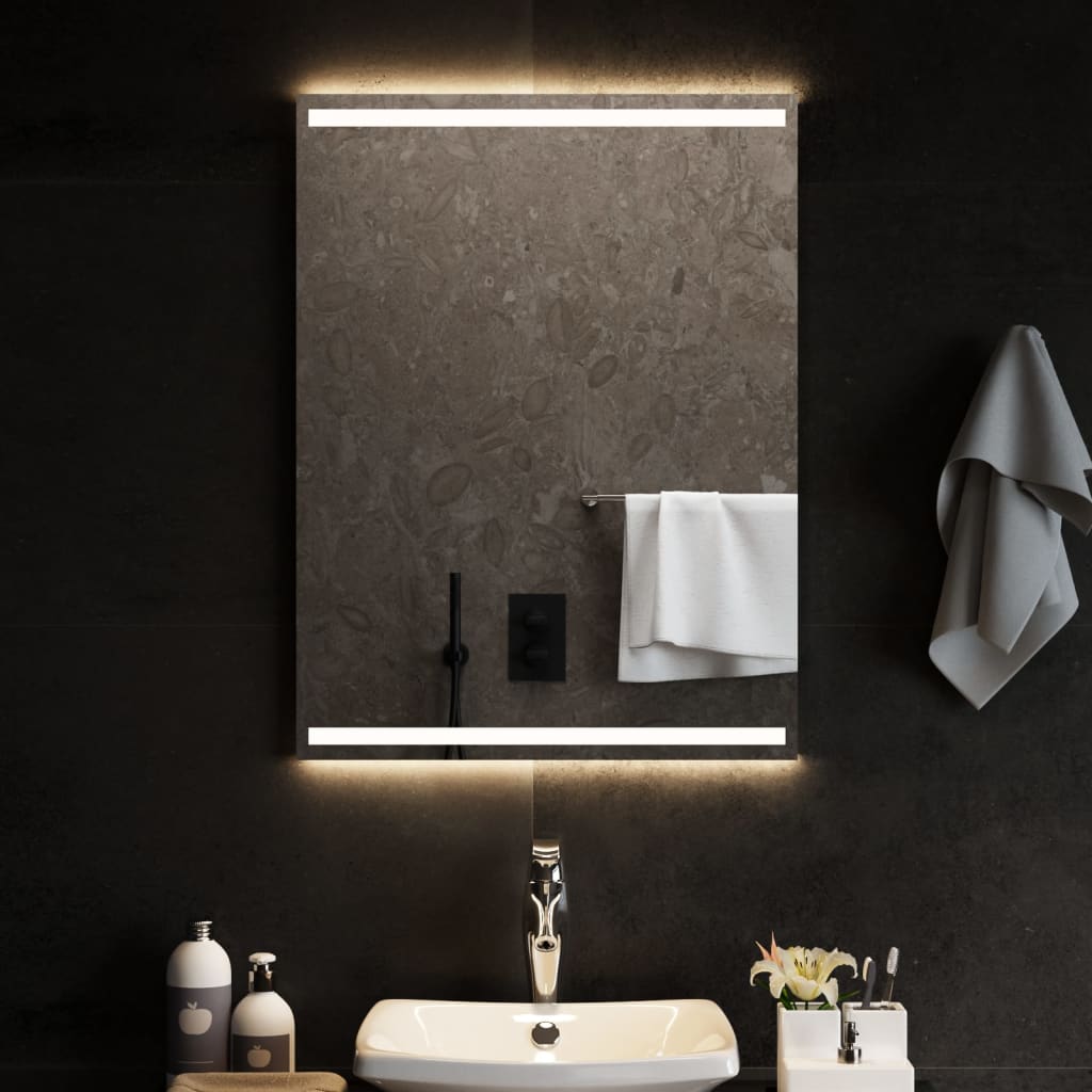 Specchio da Bagno con Luci LED-Specchio per Bagno 60x80 cm 307776