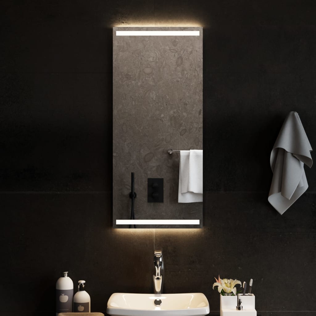 Specchio da Bagno con Luci LED-Specchio per Bagno 40x90 cm 689611