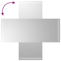 Specchio da Bagno con Luci LED 40x100 cm 3154070