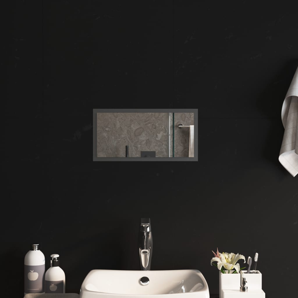 Specchio da Bagno con Luci LED 20x40 cm cod mxl 67677