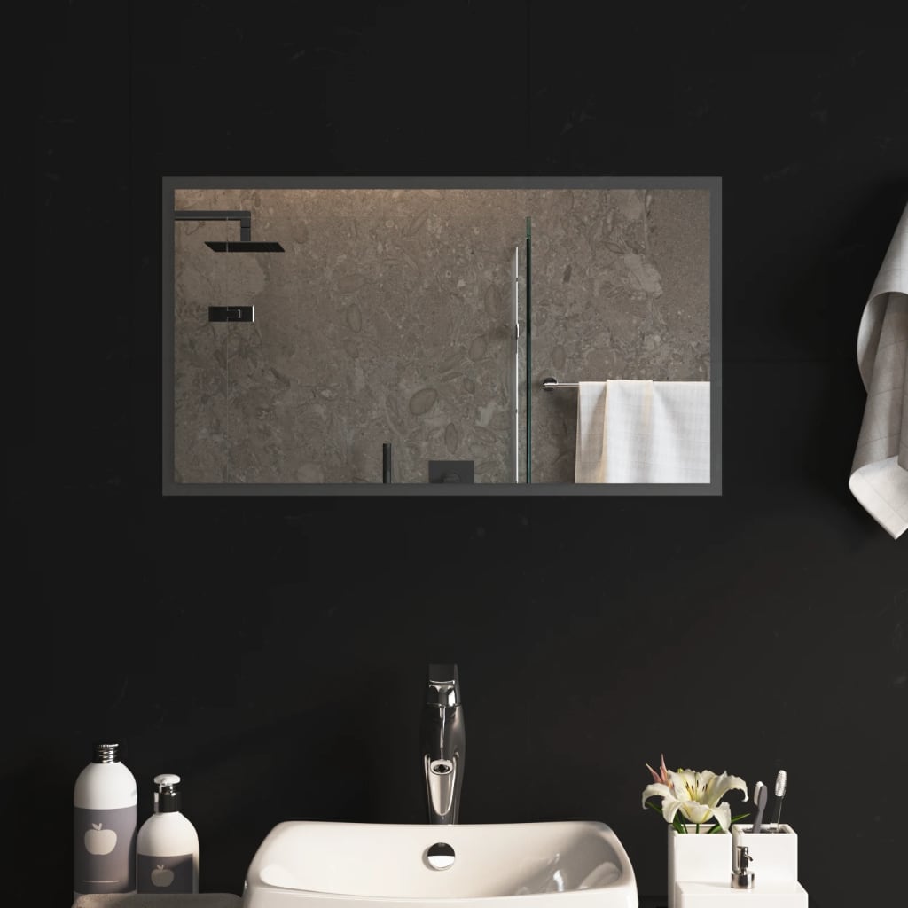 Specchio da Bagno con Luci LED 40x70 cm 3154077