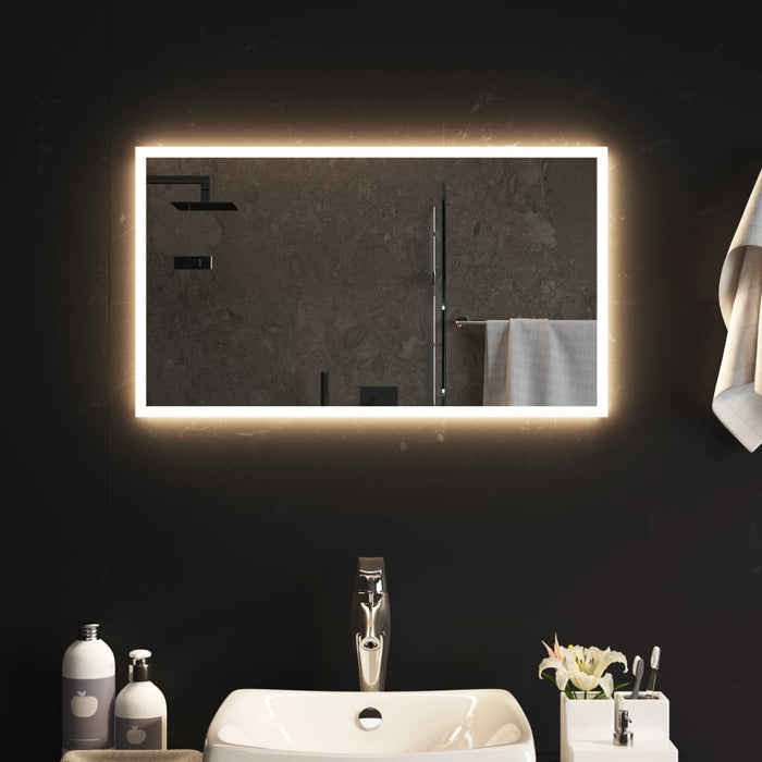 Specchio da Bagno con Luci LED-Specchio per Bagno 40x70 cm 517911