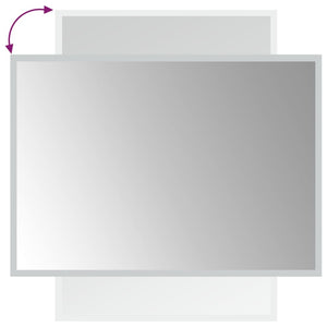 Specchio da Bagno con Luci LED-Specchio per Bagno 50x70 cm 329353