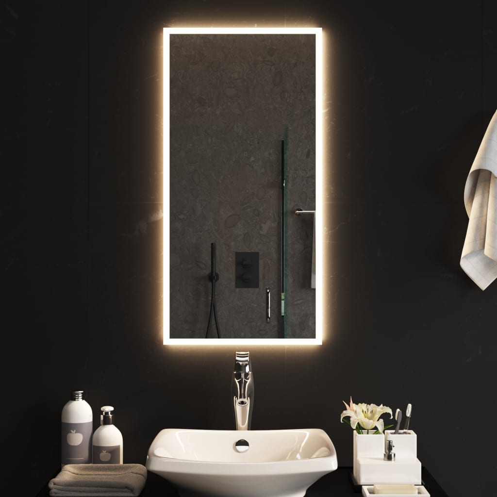 Specchio da Bagno con Luci LED-Specchio per Bagno 40x80 cm 150204