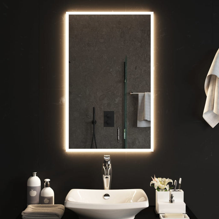 Specchio da Bagno con Luci LED-Specchio per Bagno 50x80 cm 680051