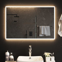 Specchio da Bagno con Luci LED 60x90 cm 3154084