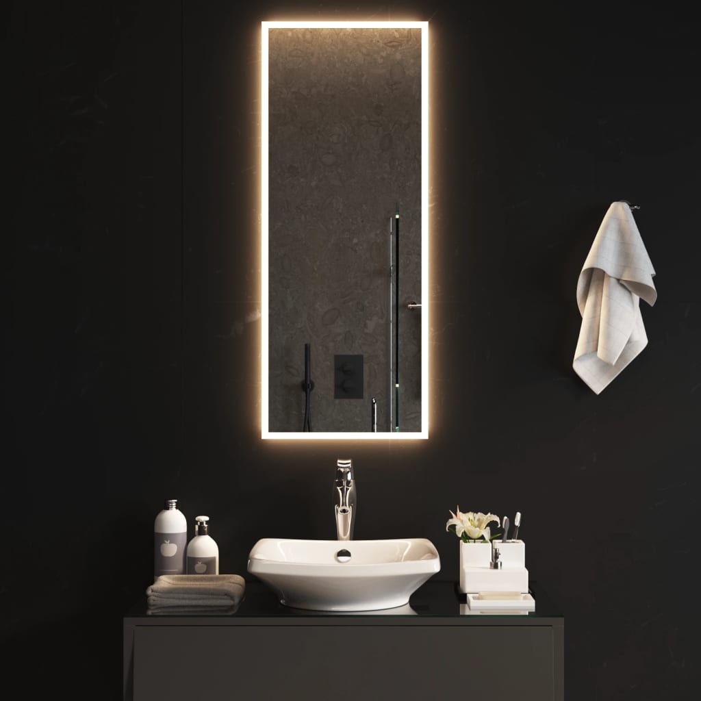Specchio da Bagno con Luci LED 40x100 cm 3154085