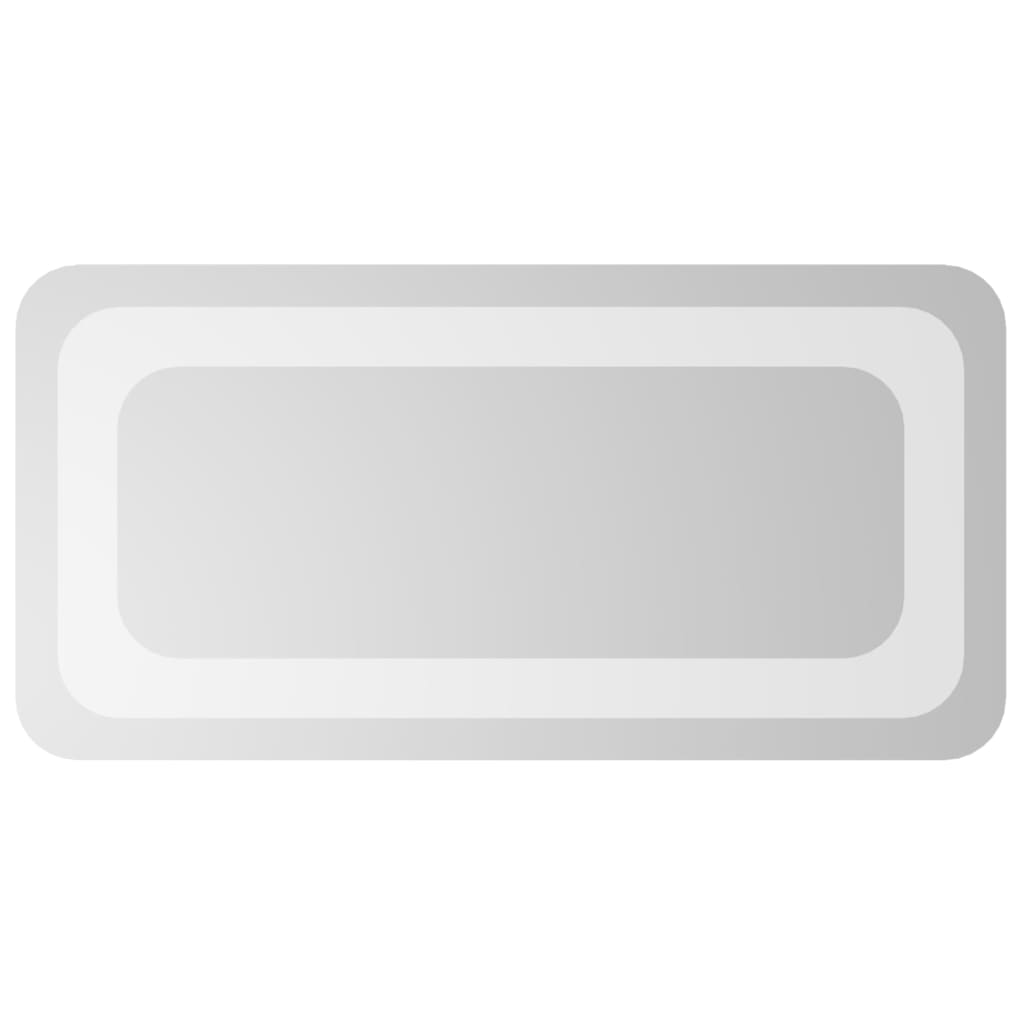 Specchio da Bagno con Luci LED 20x40 cm 3154088