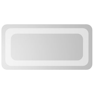 Specchio da Bagno con Luci LED 20x40 cm 3154088