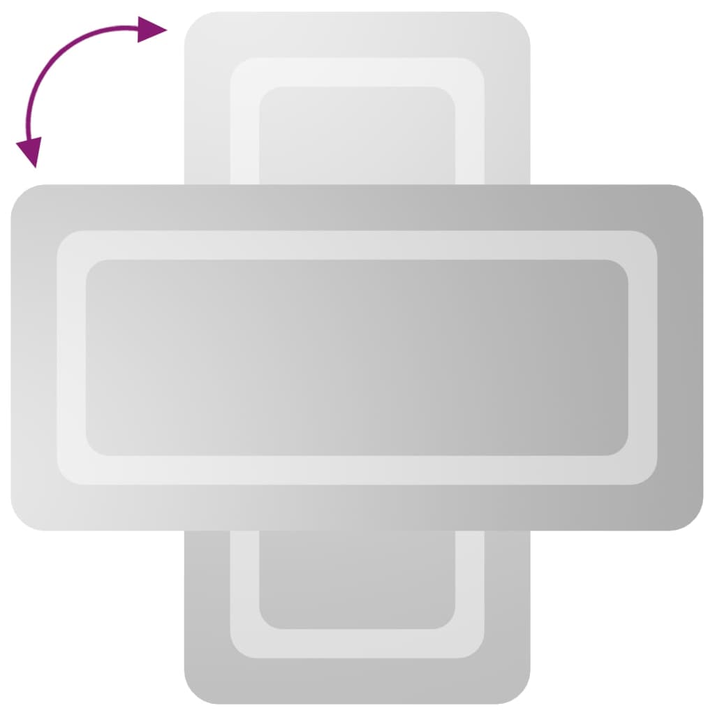 Specchio da Bagno con Luci LED 30x60 cm cod mxl 67868