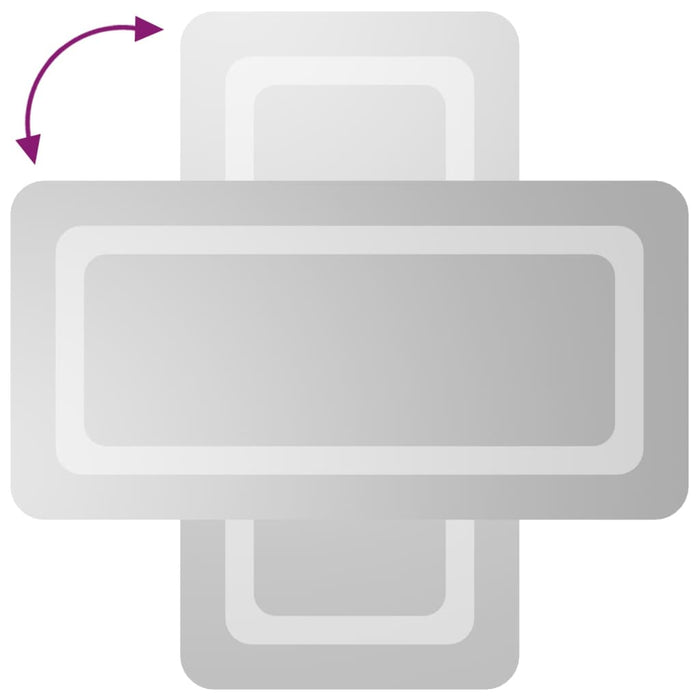 Specchio da Bagno con Luci LED 30x60 cm 3154090