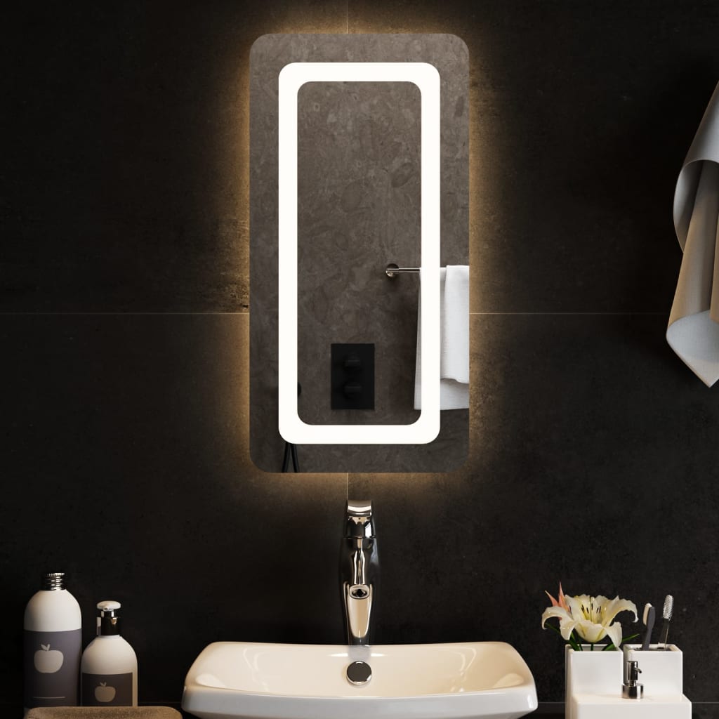 Specchio da Bagno con Luci LED 30x60 cm cod mxl 67868