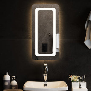 Specchio da Bagno con Luci LED 30x60 cm cod mxl 67868