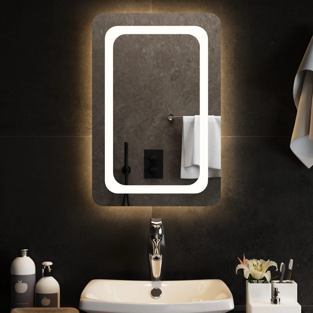 Specchio da Bagno con Luci LED 40x60 cm cod mxl 50038