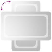 Specchio da Bagno con Luci LED 40x70 cm 3154092