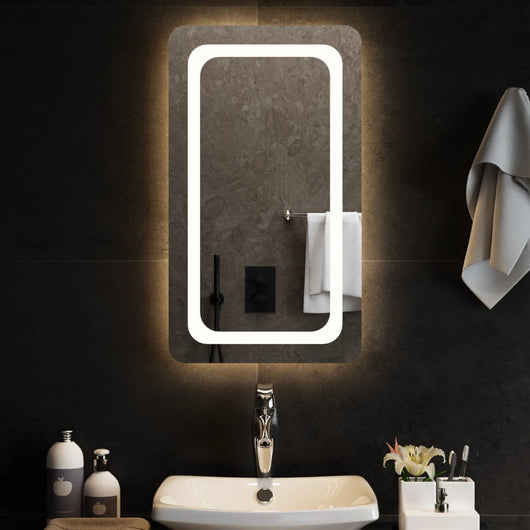 Specchio da Bagno con Luci LED 40x70 cm 3154092