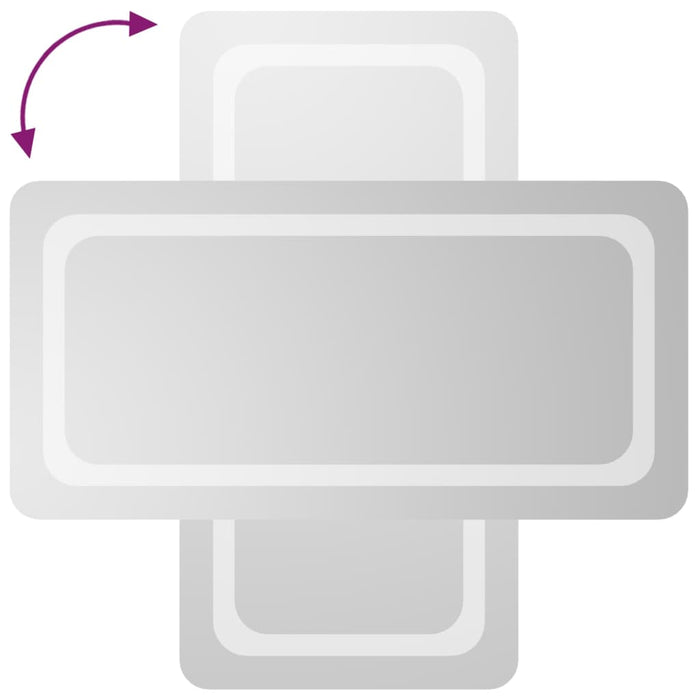 Specchio da Bagno con Luci LED 40x80cm 3154094