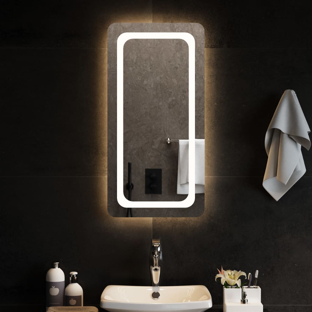Specchio da Bagno con Luci LED 40x80cm