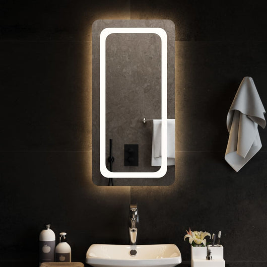 Specchio da Bagno con Luci LED-Specchio per Bagno 40x80cm