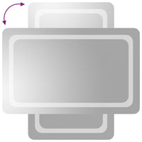 Specchio da Bagno con Luci LED 50x80 cm 3154095