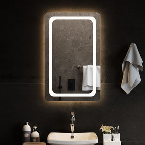 Specchio da Bagno con Luci LED-Specchio per Bagno 50x80 cm 491117