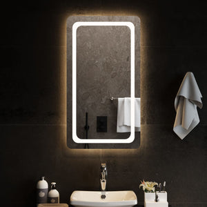 Specchio da Bagno con Luci LED-Specchio per Bagno 50x90 cm 346780