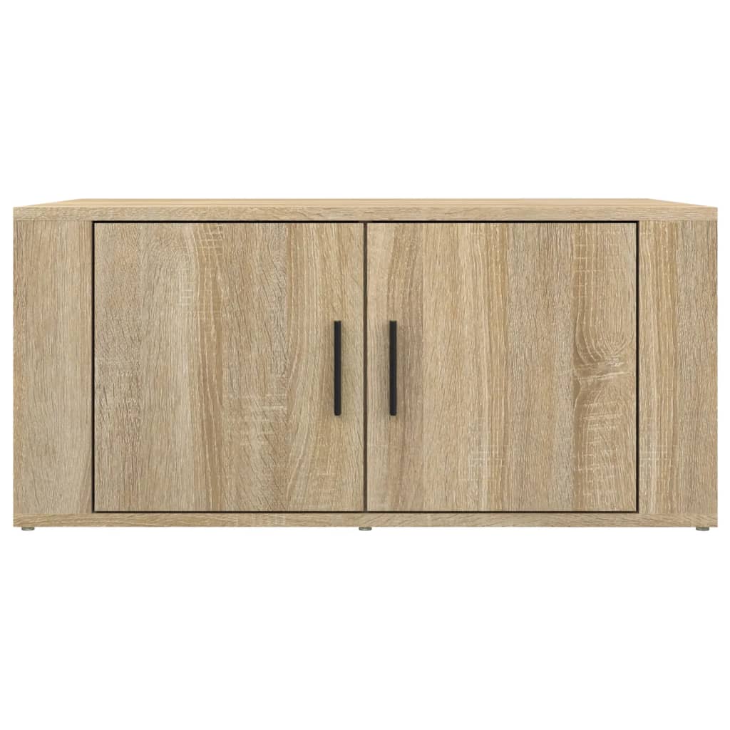 Tavolino da Salotto Rovere Sonoma 80x50x36 cm Legno Multistrato