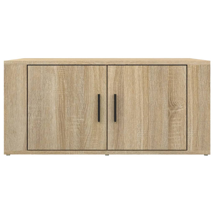 Tavolino da Salotto Rovere Sonoma 80x50x36 cm Legno Multistrato