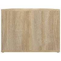 Tavolino da Salotto Rovere Sonoma 80x50x36 cm Legno Multistrato