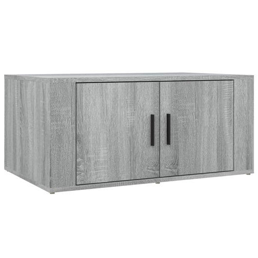 Tavolino da Salotto Grigio Sonoma 80x50x36 cm Legno Multistrato 816518
