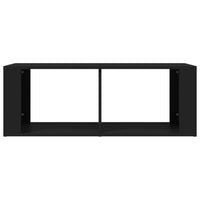 Tavolino da Salotto-Tavolino da soggiorno Nero 100x50x36 cm in Legno Multistrato