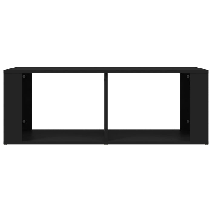 Tavolino da Salotto-Tavolino da soggiorno Nero 100x50x36 cm in Legno Multistrato