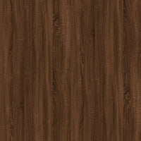 Tavolino Salotto Rovere Marrone 100x50,5x35cm Legno Multistrato