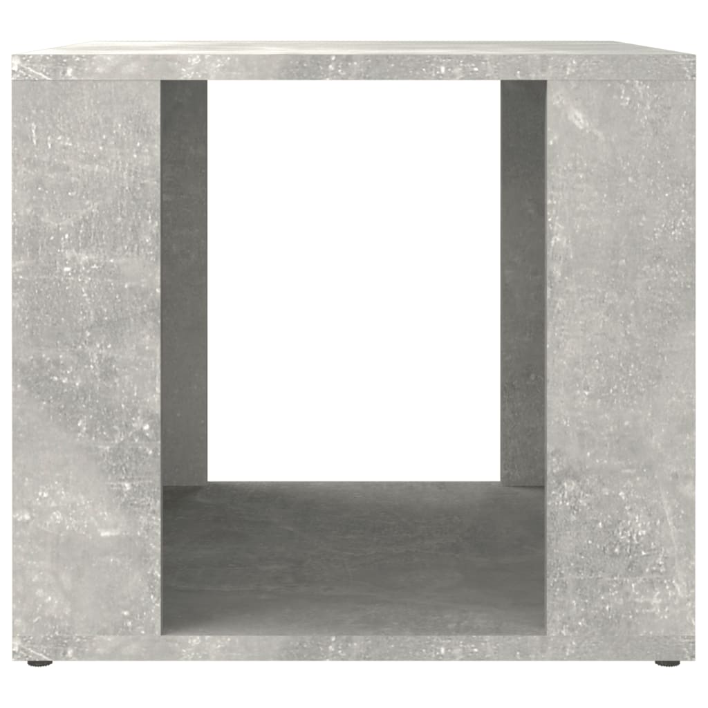 Comodino Grigio Cemento 41x40x36 cm in Legno Multistrato 816548