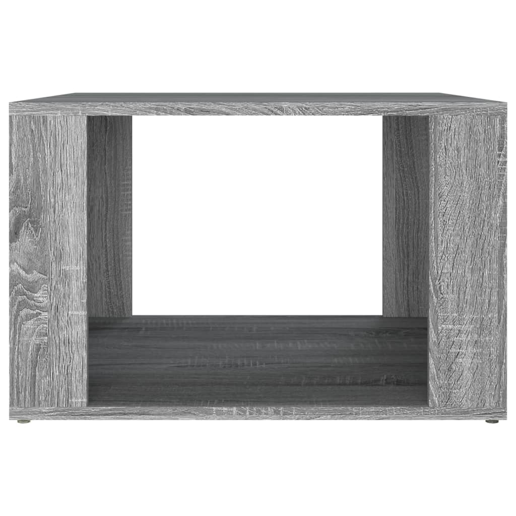Comodino Grigio Sonoma 57x55x36 cm in Legno Multistrato 816558