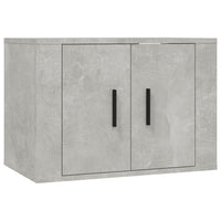 Mobile Porta TV a Parete Grigio Cemento 57x34,5x40 cm 816620