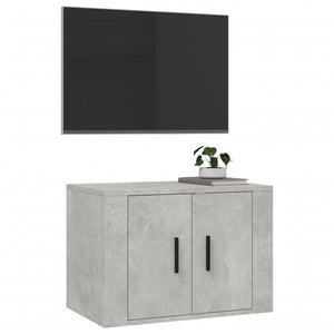 Mobile Porta TV a Parete Grigio Cemento 57x34,5x40 cm 816620