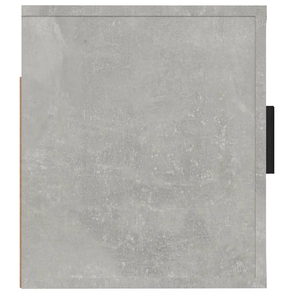 Mobile Porta TV a Parete Grigio Cemento 57x34,5x40 cm 816620