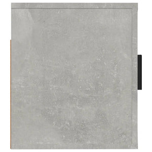 Mobile Porta TV a Parete Grigio Cemento 57x34,5x40 cm 816620
