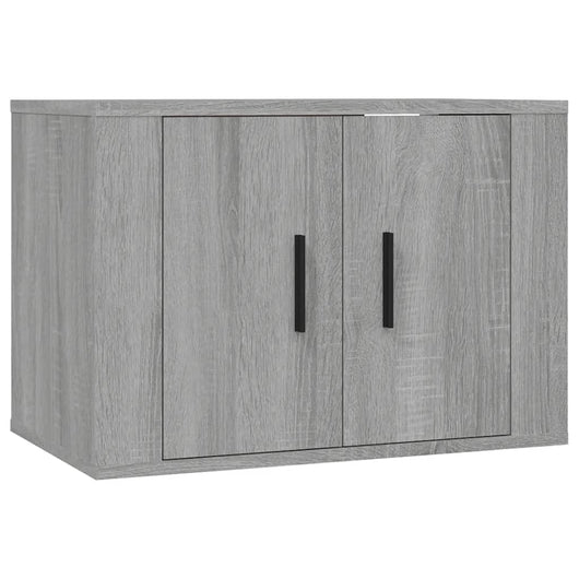 Mobile Porta TV a Parete Grigio Sonoma 57x34,5x40 cm 816622