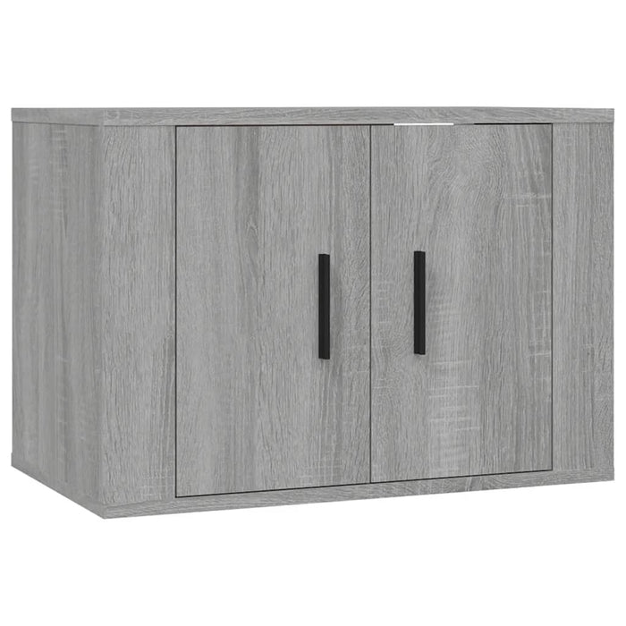 Mobile Porta TV a Parete Grigio Sonoma 57x34,5x40 cm 816622