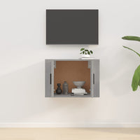 Mobile Porta TV a Parete Grigio Sonoma 57x34,5x40 cm 816622