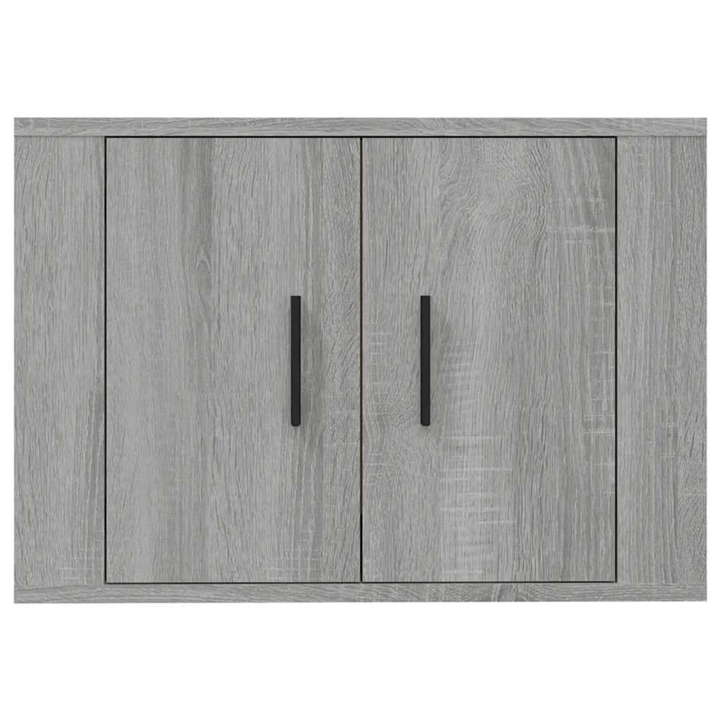 Mobile Porta TV a Parete Grigio Sonoma 57x34,5x40 cm 816622