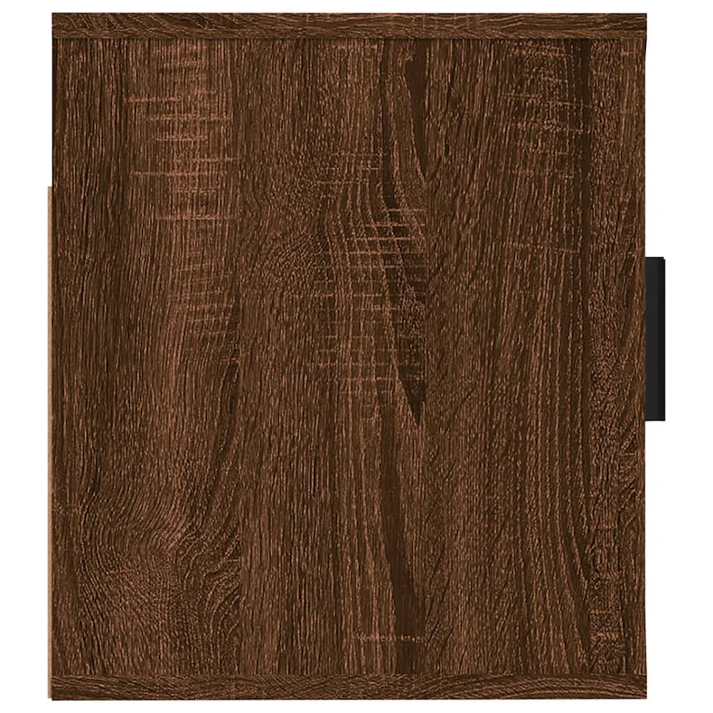 Mobile Porta TV a Parete-Mobile per TV-Credenza TV Rovere Marrone 57x34,5x40 cm