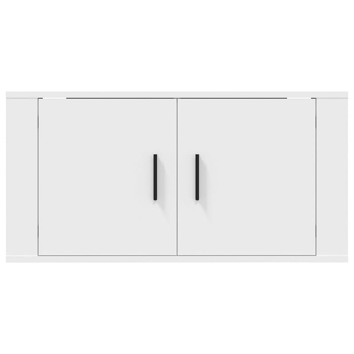 Mobile Porta TV a Parete Bianco 80x34,5x40 cm 816624