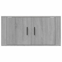 Mobile Porta TV a Parete grigio sonoma 80x34,5x40 cm 816630