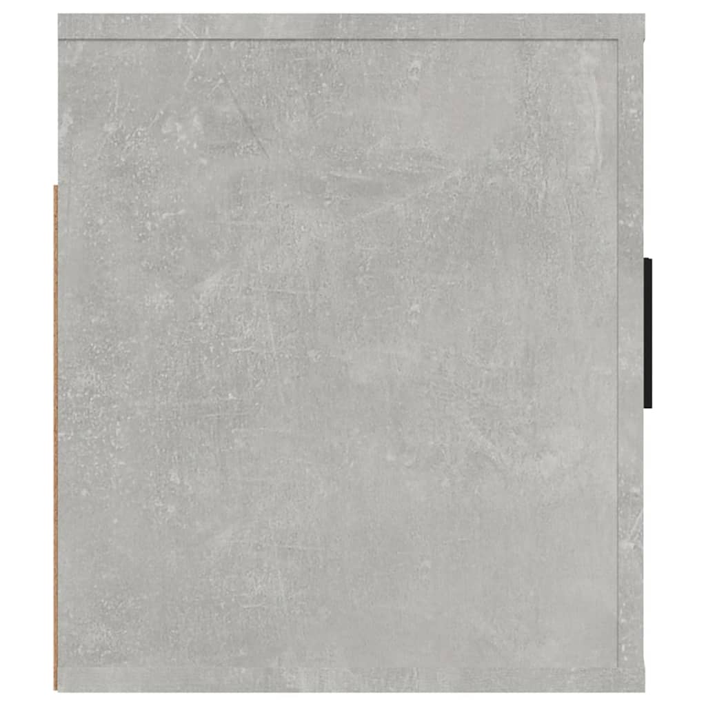 Mobile Porta TV a Parete Grigio cemento 100x34,5x40 cm 816636